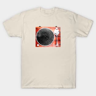 TURNTABLE VINTAGE AUDIO LP VINLYL RECORD T-Shirt